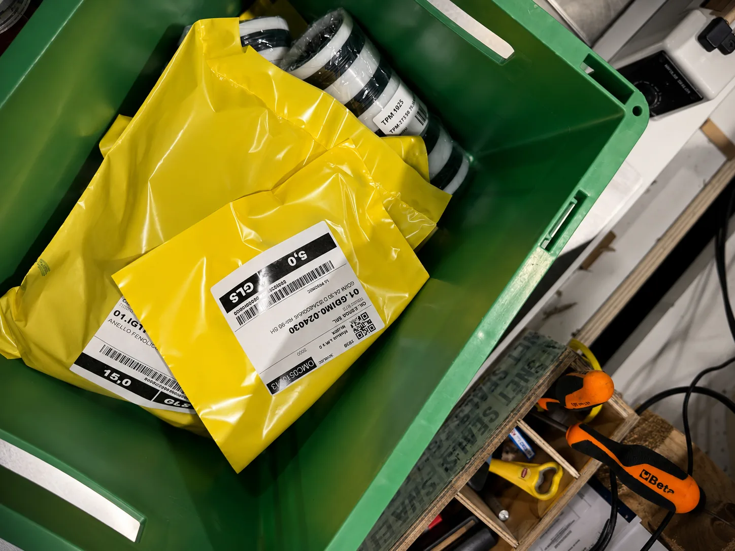 Controllo operativo e collaborazione nel reparto Net Seals