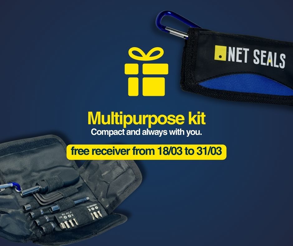 In March, receive the Net Seals Multi-purpose Kit with your order!